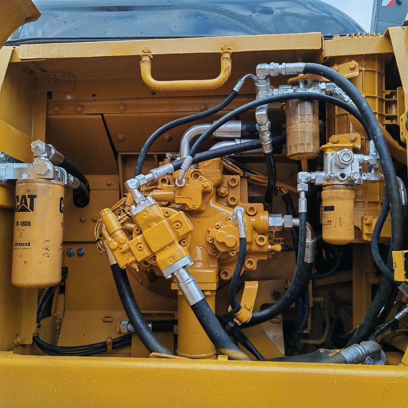 رنگ زرد قدرت حفاری بالا استفاده شده cat336d / حفاری دست دوم cat336d در فروش