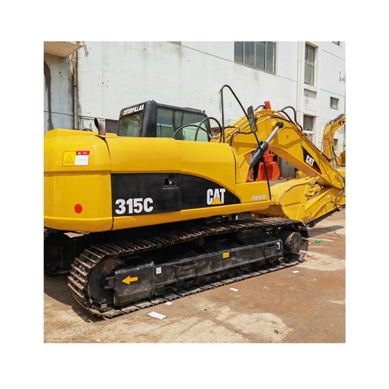 15 تن استفاده شده cat315c/دست دوم رنگ اصلی cat315c حفاری استفاده شده cat315c