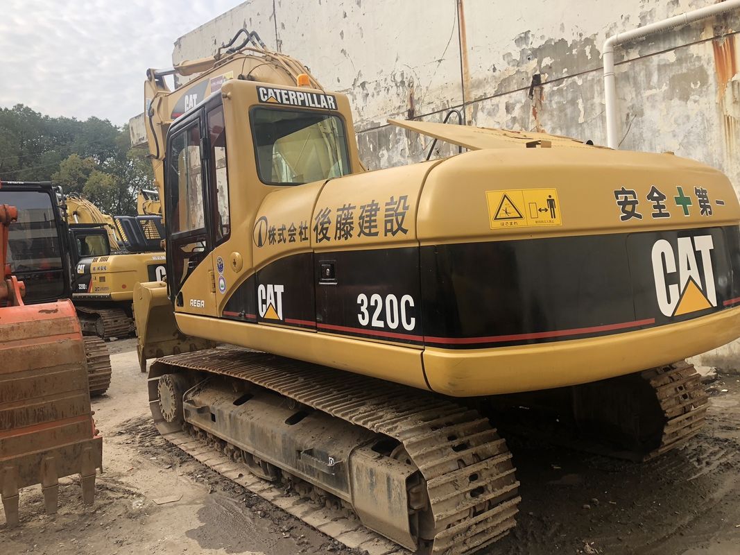 رنگ اصلی ماشین حفاری استفاده شده cat 320d در چین شنگهای دست دوم cat 320d برای فروش