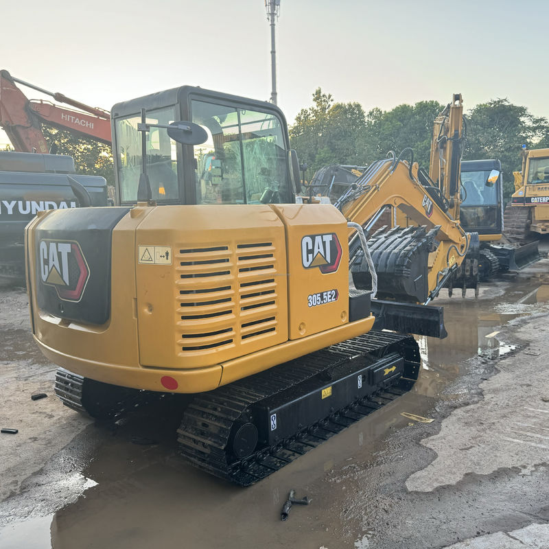 رنگ زرد دست استفاده شده برای حفاری cat305.5e/ثانویه استفاده شده برای خزنده cat305.5e برای فروش
