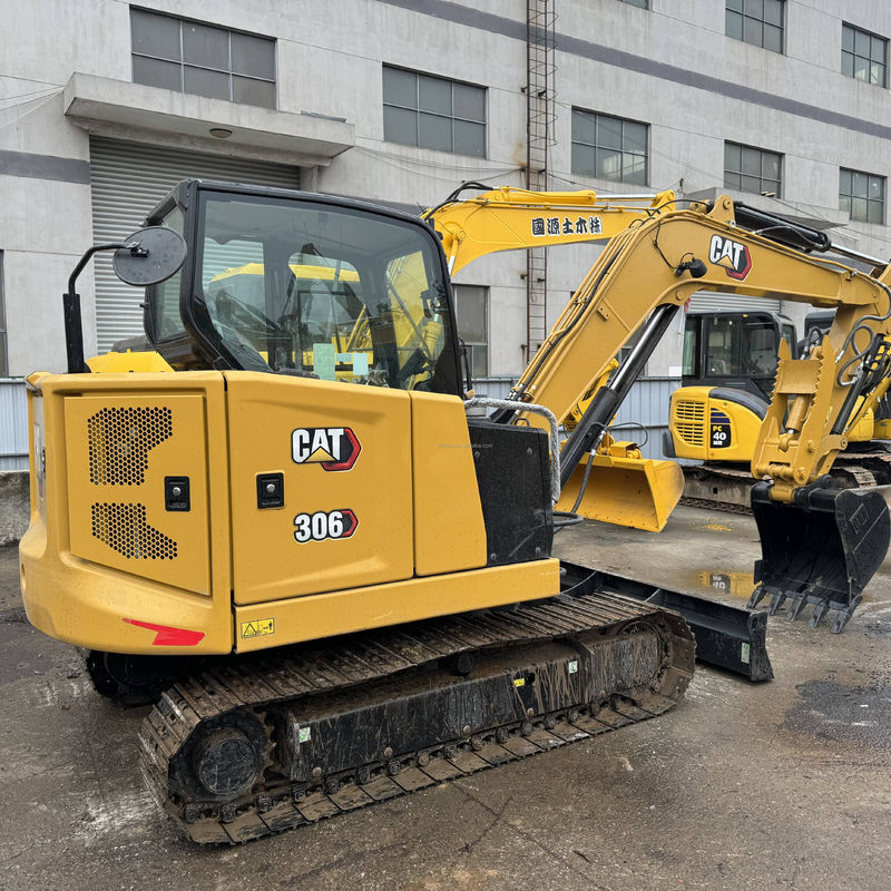 مینی حفاری استفاده شده cat306 cat306E2 cat307 ماشین خزنده دست دوم حفاری کوچک cat306 cat306E2 cat307