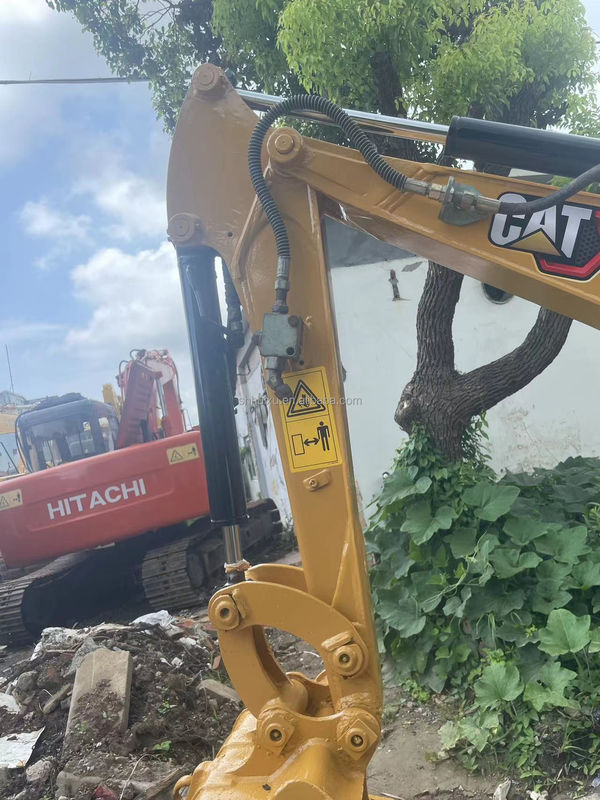 مینی حفاری استفاده شده cat301.7 با ردیاب لاستیکی / مینی حفاری دست دوم cat301.7 با قیمت ارزان برای فروش