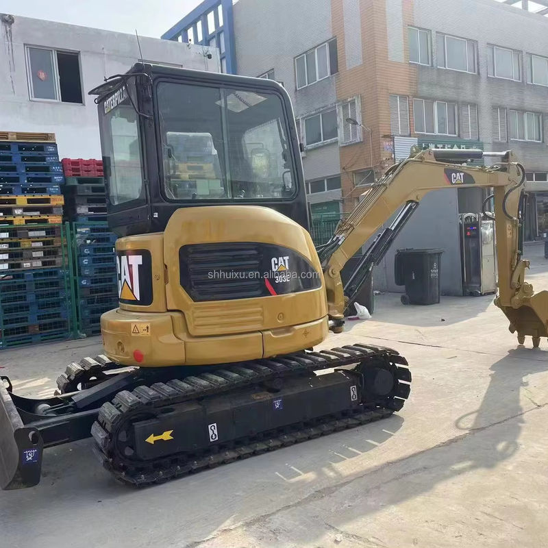 MINI CAT303E استفاده شده/دست دوم MINI CAT303E با ساعات کاری کم رنگ اصلی CAT303E برای فروش