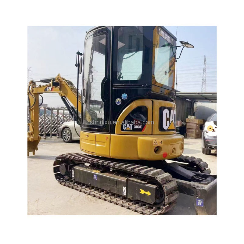 MINI CAT303E استفاده شده/دست دوم MINI CAT303E با ساعات کاری کم رنگ اصلی CAT303E برای فروش