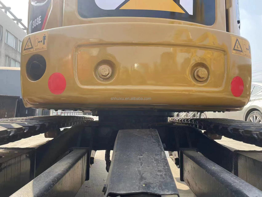 MINI CAT303E استفاده شده/دست دوم MINI CAT303E با ساعات کاری کم رنگ اصلی CAT303E برای فروش