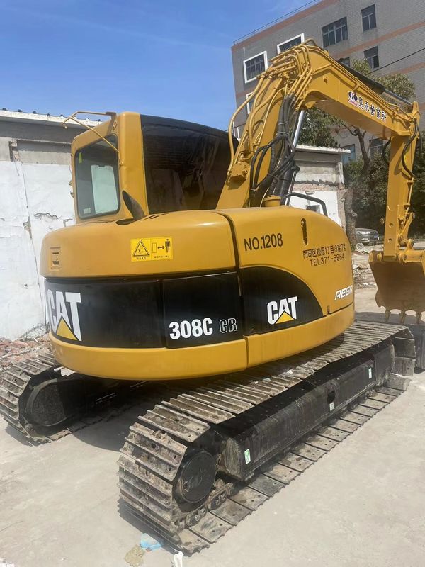 8 تن استفاده شده کاوشگر گالری CAT 308C دست دوم CAT 308C با رنگ اصلی قیمت ارزان CAT 308C برای فروش