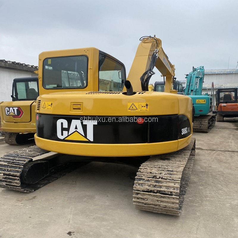 8 تن استفاده شده کاوشگر گالری CAT 308C دست دوم CAT 308C با رنگ اصلی قیمت ارزان CAT 308C برای فروش