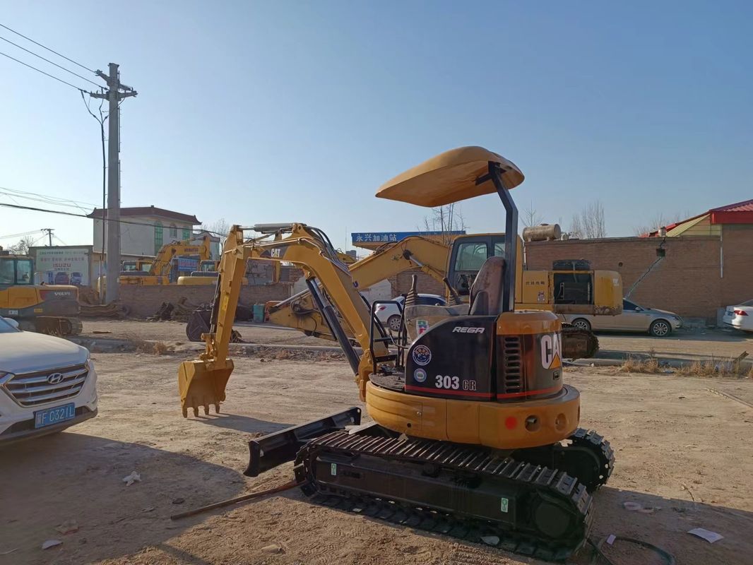 EPA استفاده شده مینی حفاری 1 تن 3 تن 5 تن CAT301.7 CAT303 CAT303E CAT305 ارزان مینی حفاری ماشین استفاده شده CAT303