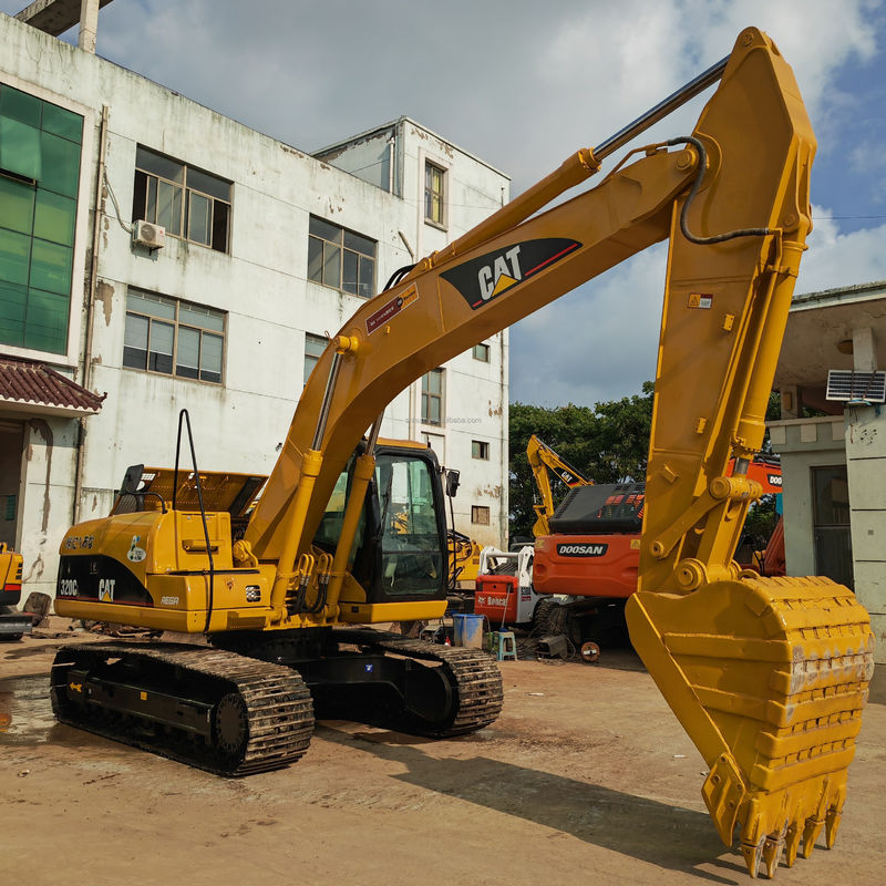 20TON استفاده شده کیسه CAT320C CAT320D CAT320GC CAT323D کاوشگر خزنده درجه یک CAT320C دست دوم قیمت پایین