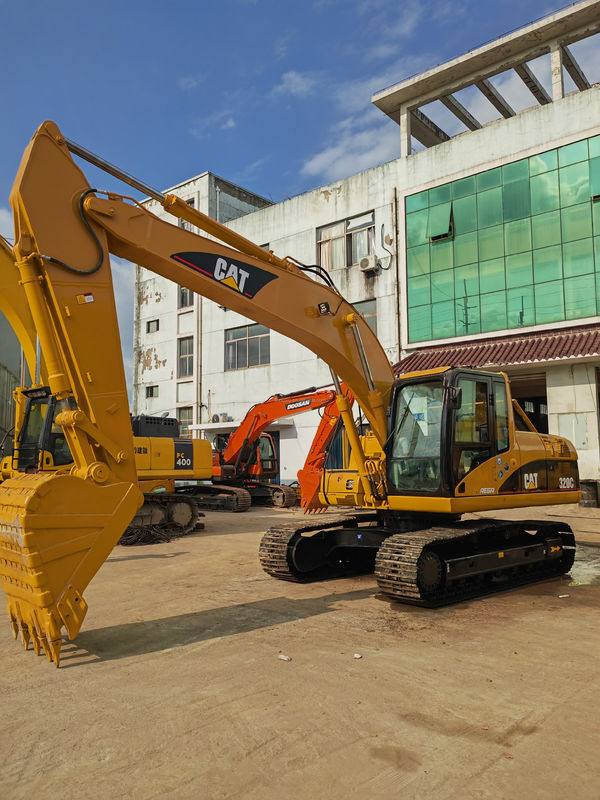 20TON استفاده شده کیسه CAT320C CAT320D CAT320GC CAT323D کاوشگر خزنده درجه یک CAT320C دست دوم قیمت پایین
