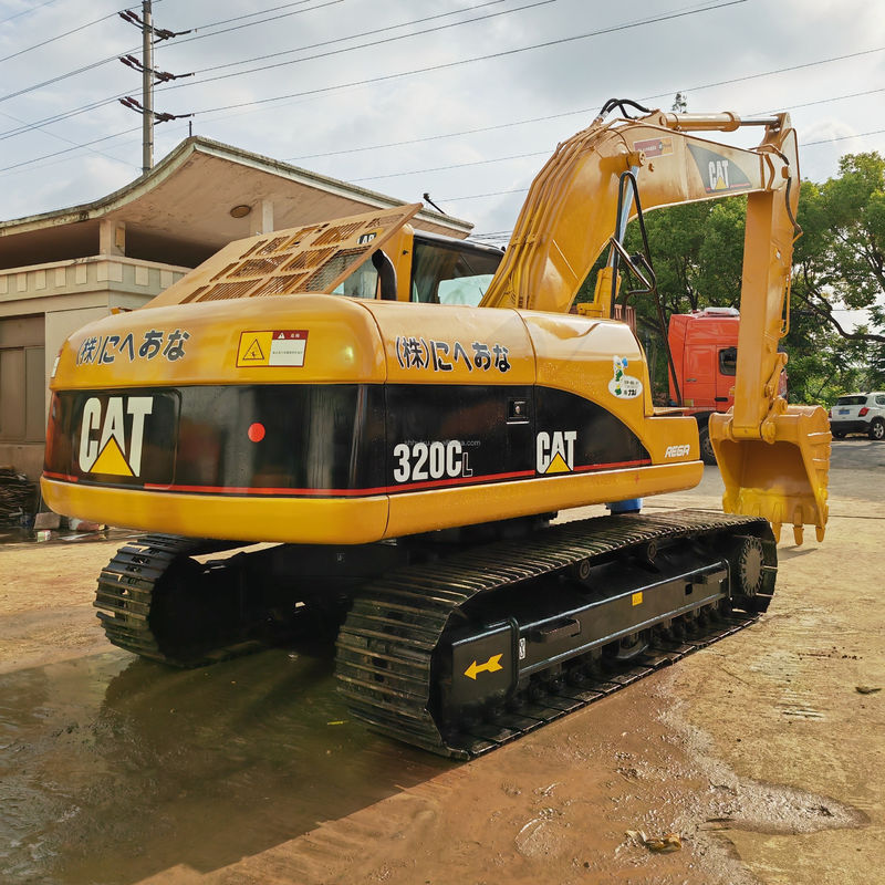 20TON استفاده شده کیسه CAT320C CAT320D CAT320GC CAT323D کاوشگر خزنده درجه یک CAT320C دست دوم قیمت پایین