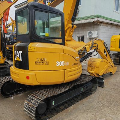 حفاری های استفاده شده CAT CAT 305.5SR حفاری های خزنده CAT 305.5SR / ماشین آلات ساختمانی مهندسی استفاده شده CAT305SR حفاری 5T