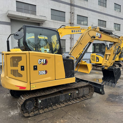 Caterpillar CAT 306 حفاری کوچک خزنده مینی حفاری حالت کامل خزنده