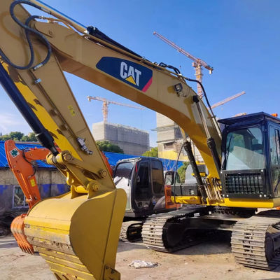 20TON قدرت حفاری بالا استفاده شده حفاری CAT320D / دوم دست کم ساعات کاری حفاری 20YON CAT 320D