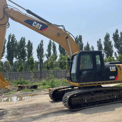 رنگ اصلی ماشین حفاری استفاده شده cat 320d در چین شنگهای دست دوم cat 320d برای فروش